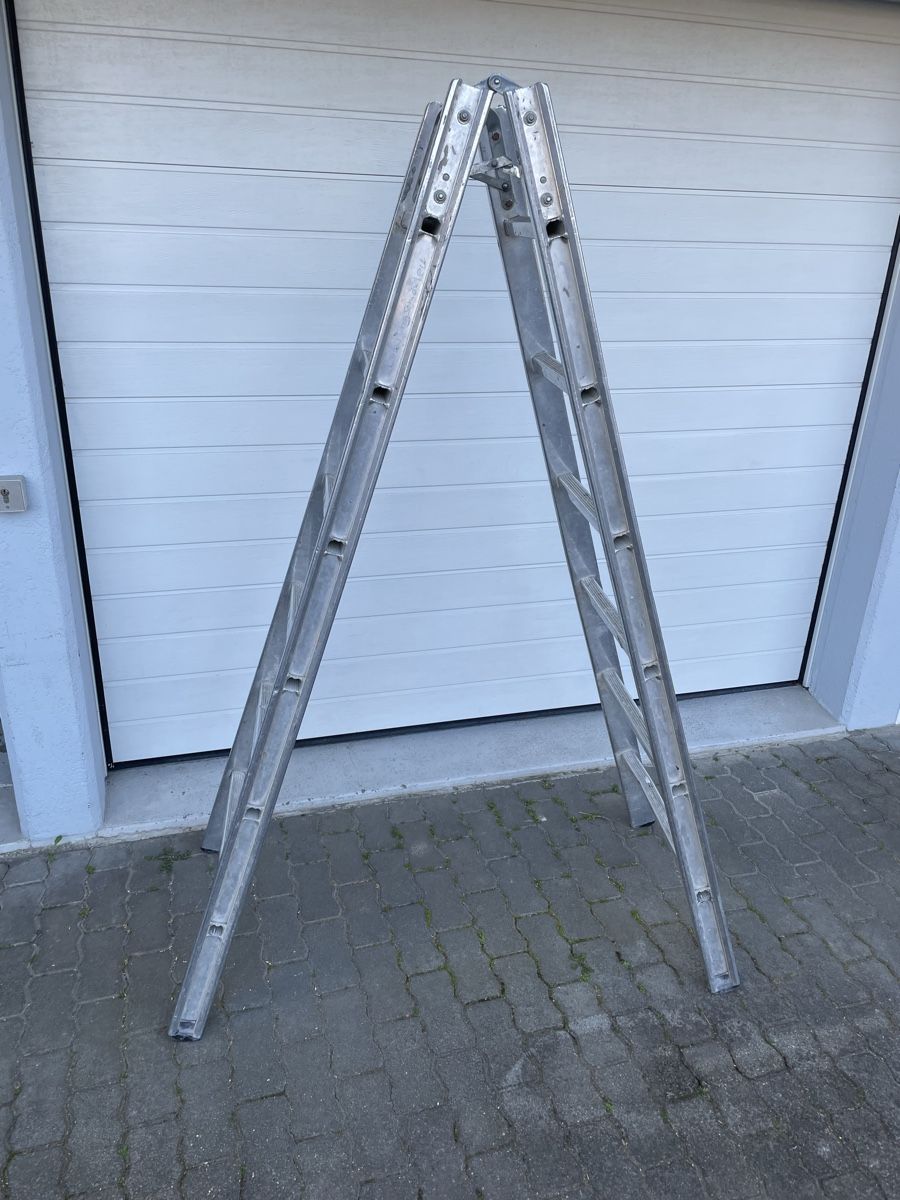 Leitern: Robuste Alu-Bockleiter 190cm – Gebraucht aus Emmen von  2