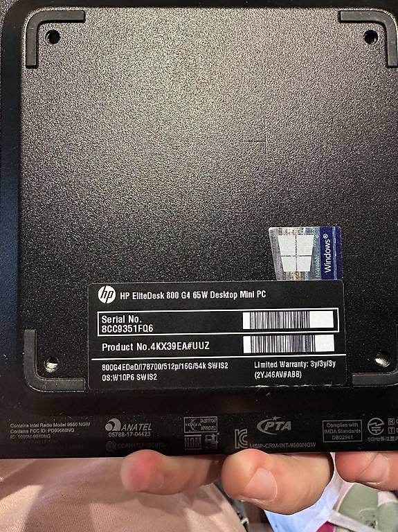 PC: HP EliteDesk 800 G4 – Usato da Interlaken venduto da raphael26 3