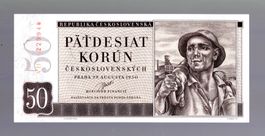 Czecoslovakai 50 korun UNZ