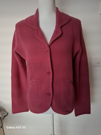 Veste Weekend Max Mara rose, taille L, parfait pour l'hiver!