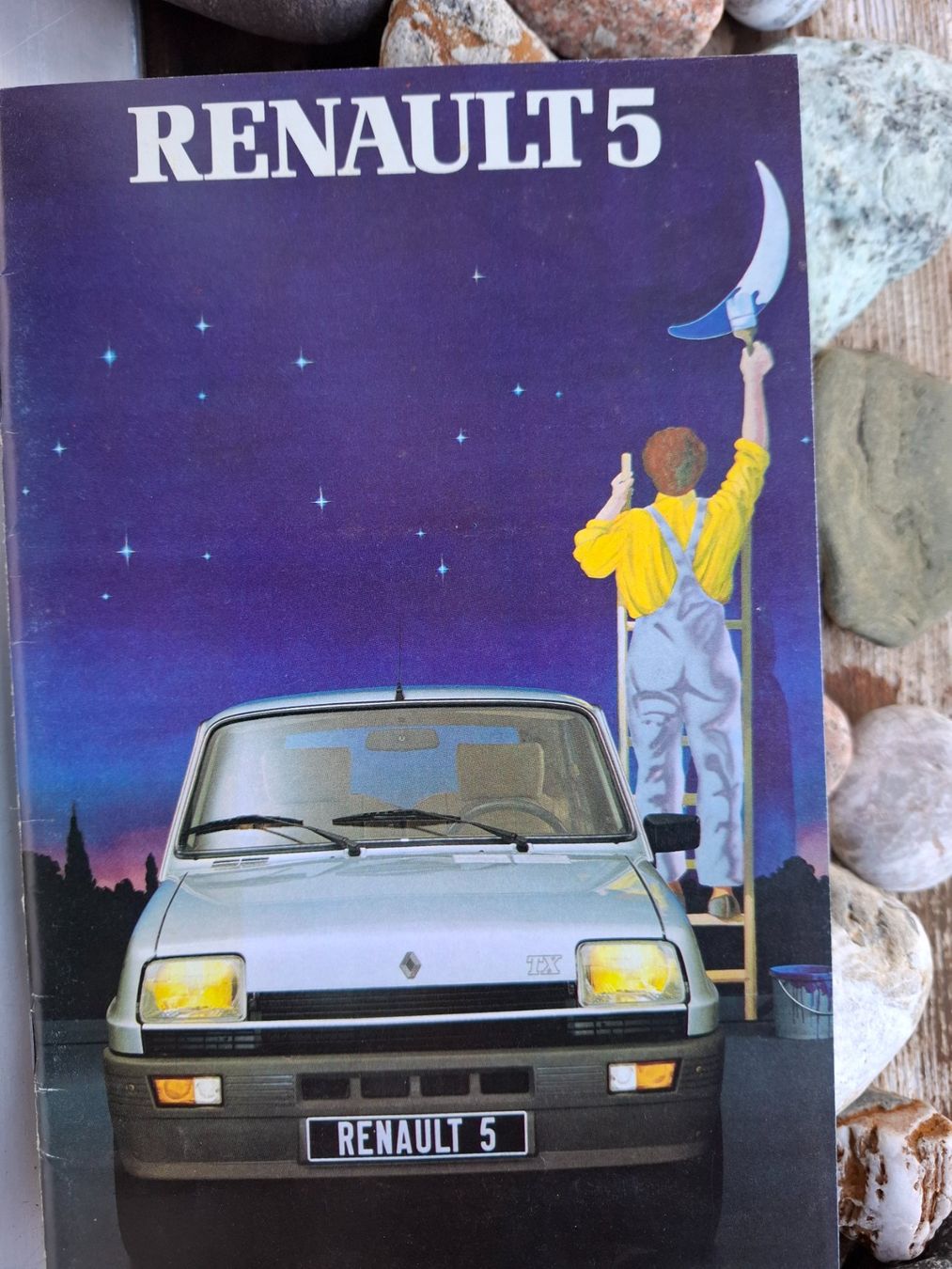 Renault Dokumente: Prospekt Renault 5,  ca. 1981,   sehr schön – Gebraucht aus schwarzenburg von mm07