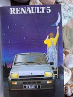 Prospekt Renault 5,  ca. 1981,   sehr schön