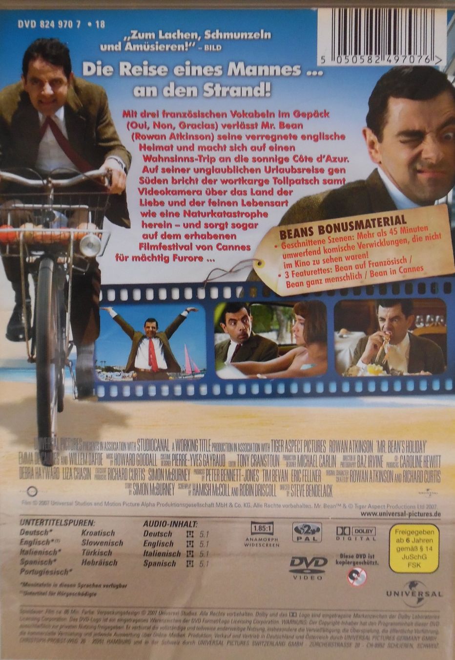 Tutti i DVDs: Mr. Bean macht Ferien – Usato da Bellinzona venduto da Luna093 2