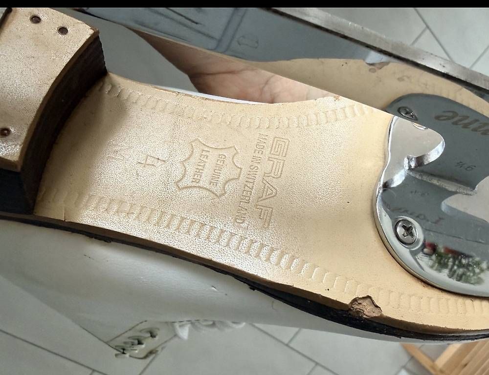 Pattini da ghiaccio: Graf Prestige 4 M vera occasione  – Usato da Grono venduto da mga_h9ly 2