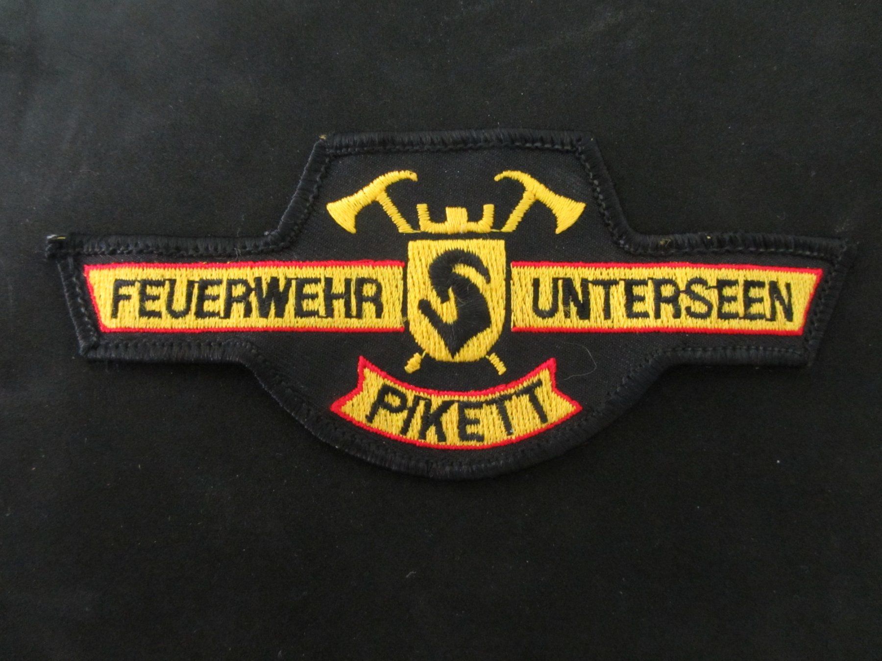 Patches: Badges Pompier Suisse – Gebraucht aus Payerne von jacmar
