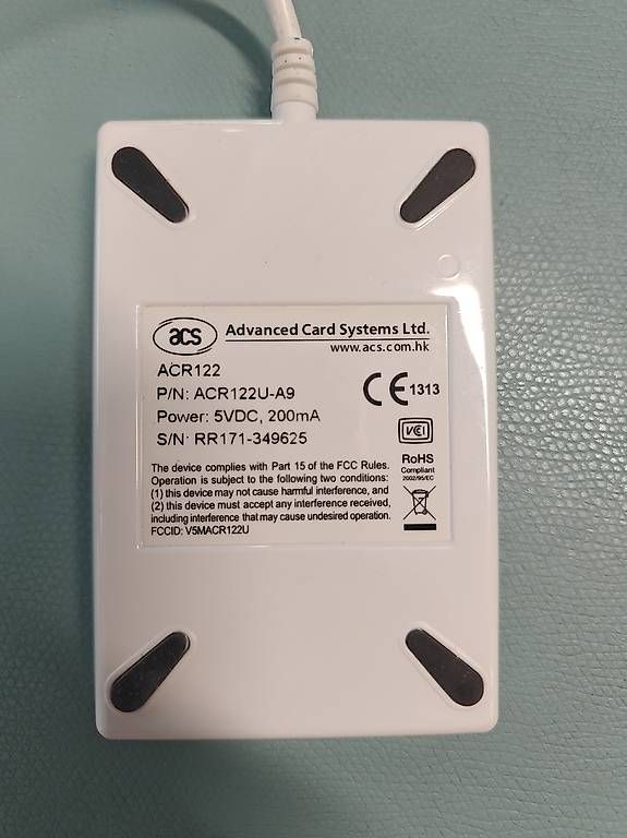 Componenti elettronici: Lecteur / Encodeur NFC USB ACS ACR122U – Usato da Neuchâtel venduto da fif_md7s 1