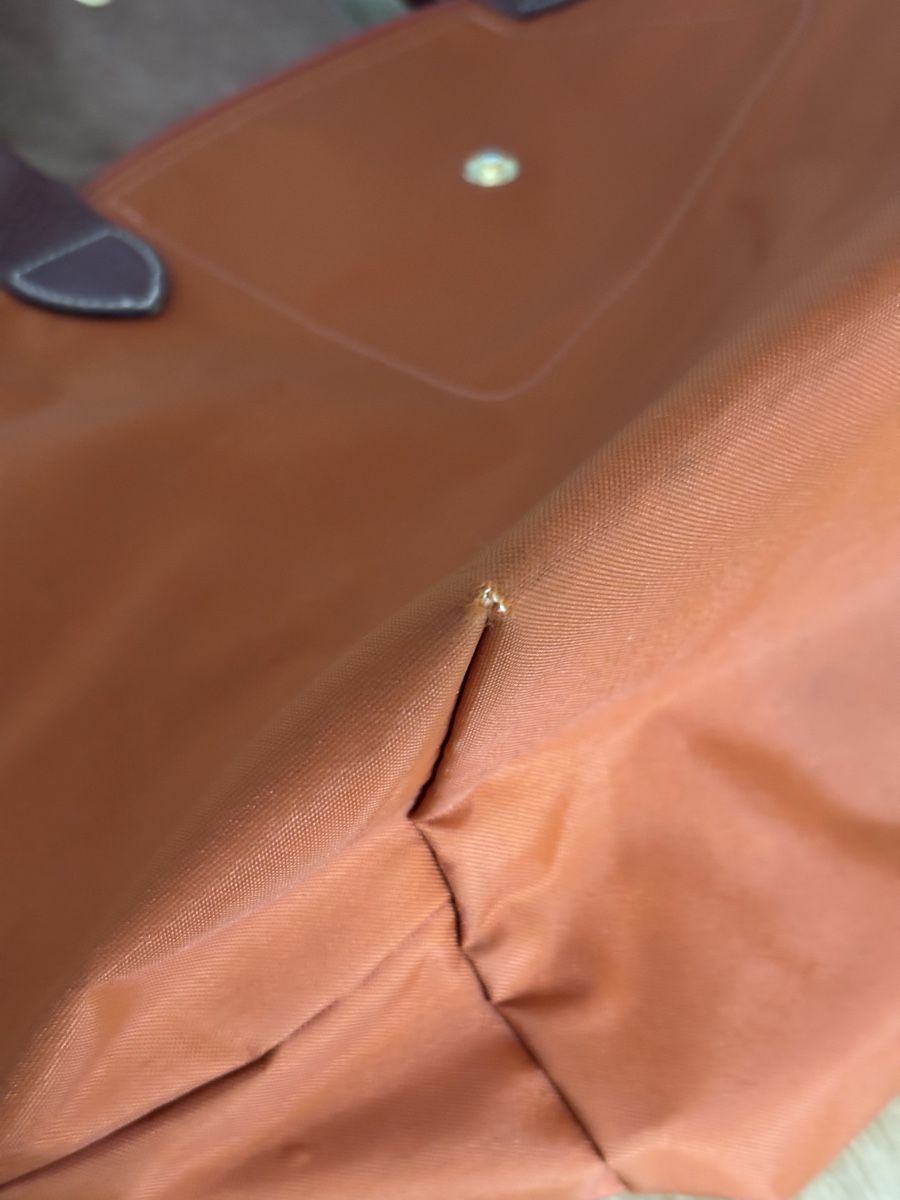Longchamp Borse da donna: Longchamp Le pliage M orange – Usato da Fribourg venduto da dafral 2