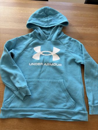 Under Armour Hoodie blau Grösse YSM 