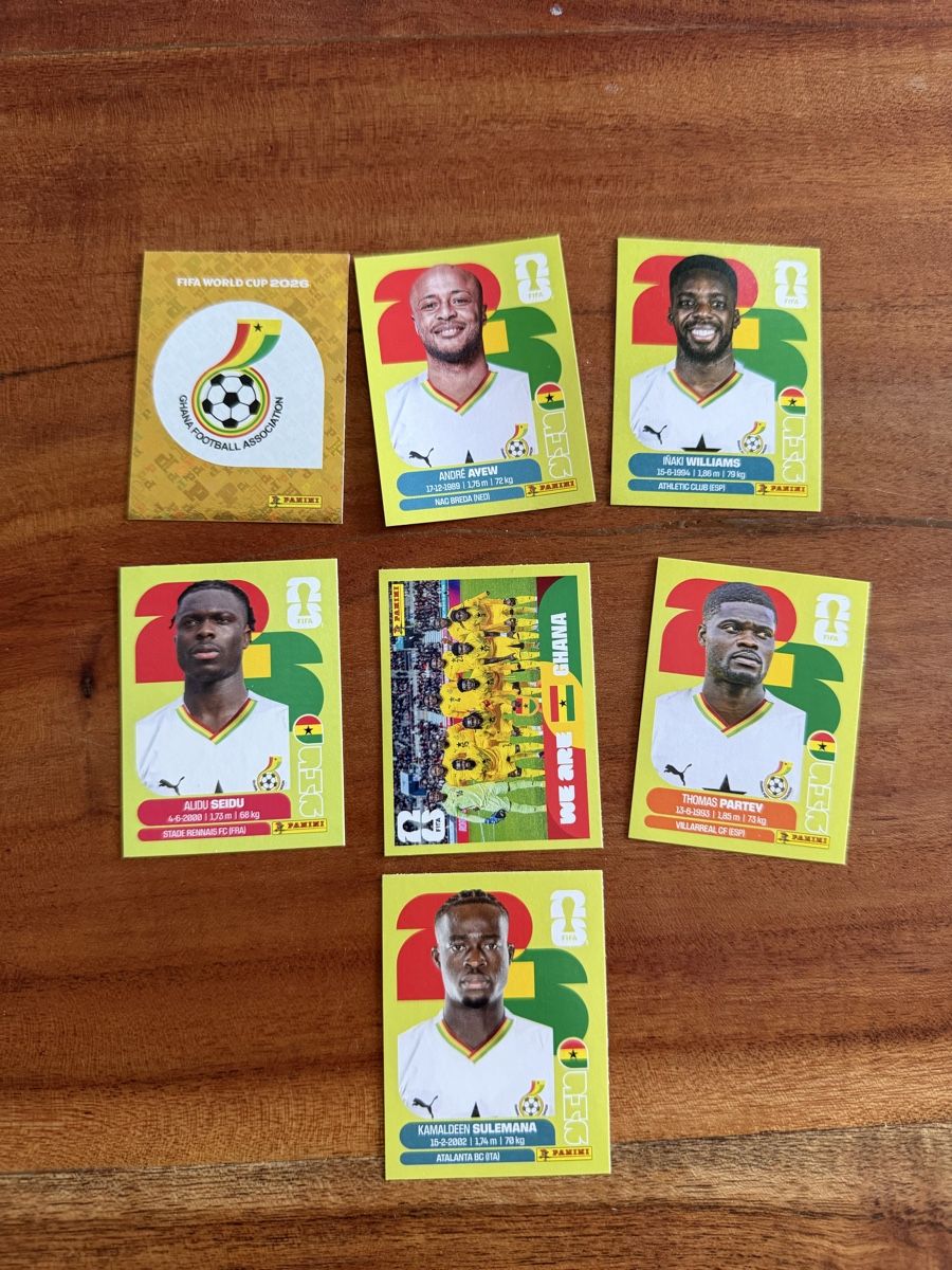 Panini Carte collezionabili: Panini WM 2026 GHA – Nuovo (secondo la descrizione) da Kriens venduto da MaBl48
