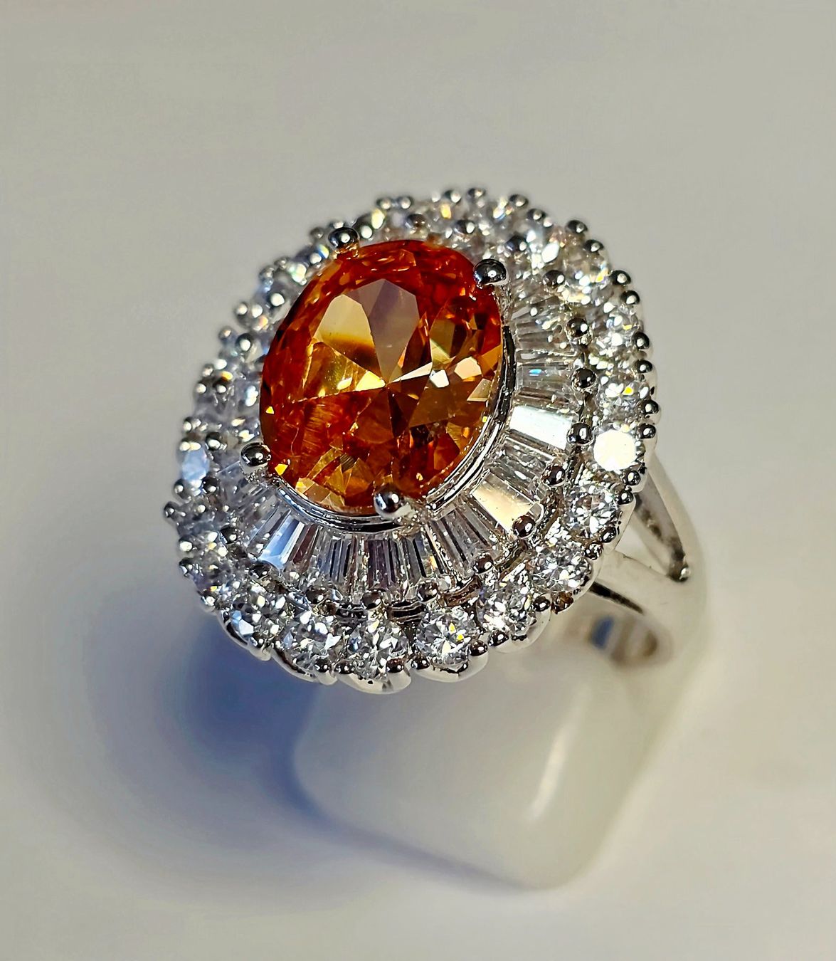 Bagues: Edelstein Silber Fingerring – Neuf (Voir description) à Zürich par adriben 4