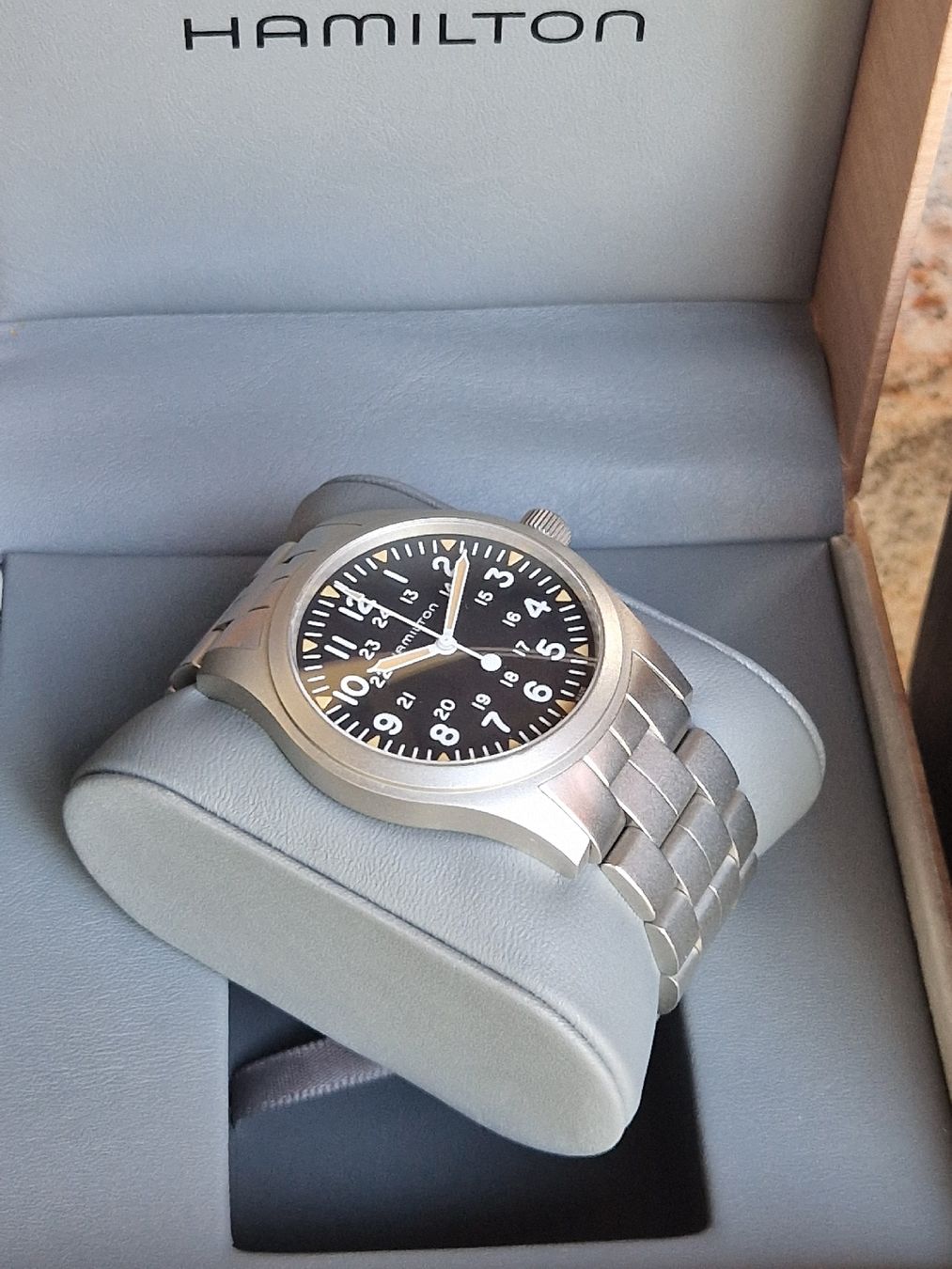 Hamilton Orologi: Hamilton Khaki Field 42mm Full set! – Usato da Remigen venduto da 07watch_collector 5