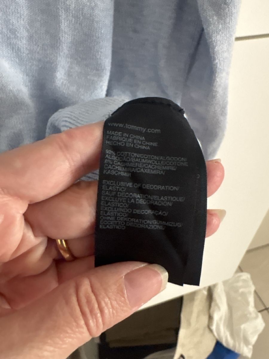 Tommy Hilfiger Maglioni & Felpe: Pull Tommy Hilfiger coton cachemire bleu taille L – Nuovo (secondo la descrizione) da Pully venduto da kaba07 4