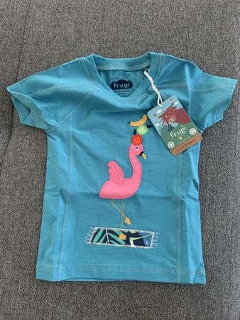 Frugi Bio Baumwoll T-Shirt, Gr. 86/92, NEU