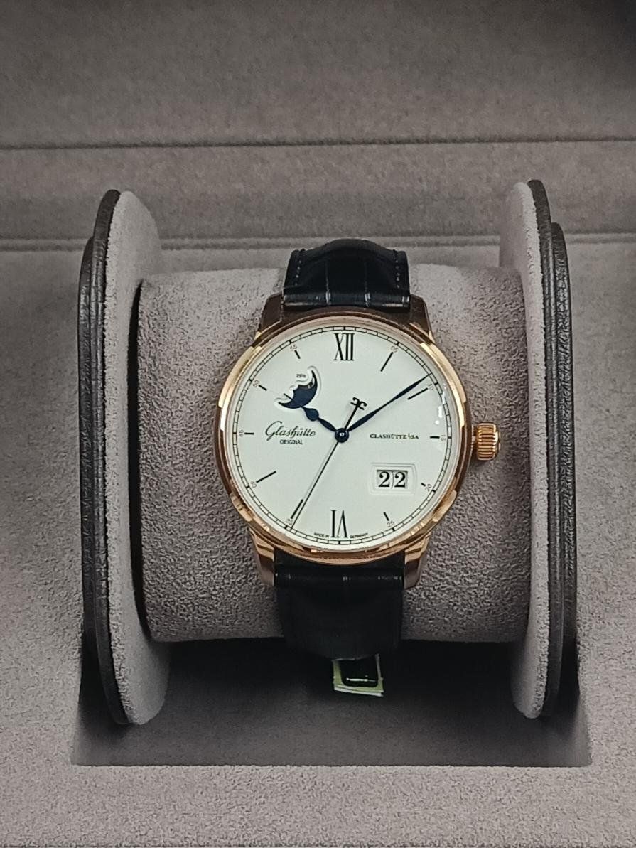 Glashütte Orologi: GLASHÜTTE ORIGINAL "SENATOR EXCELLENCE MONDPHASE", 40 MM – Nuovo (secondo la descrizione) da Luzern venduto da EdiGem 1