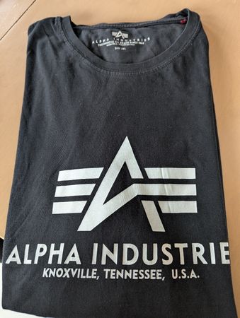Alpha Industrie schwarz 3XL T-Shirt