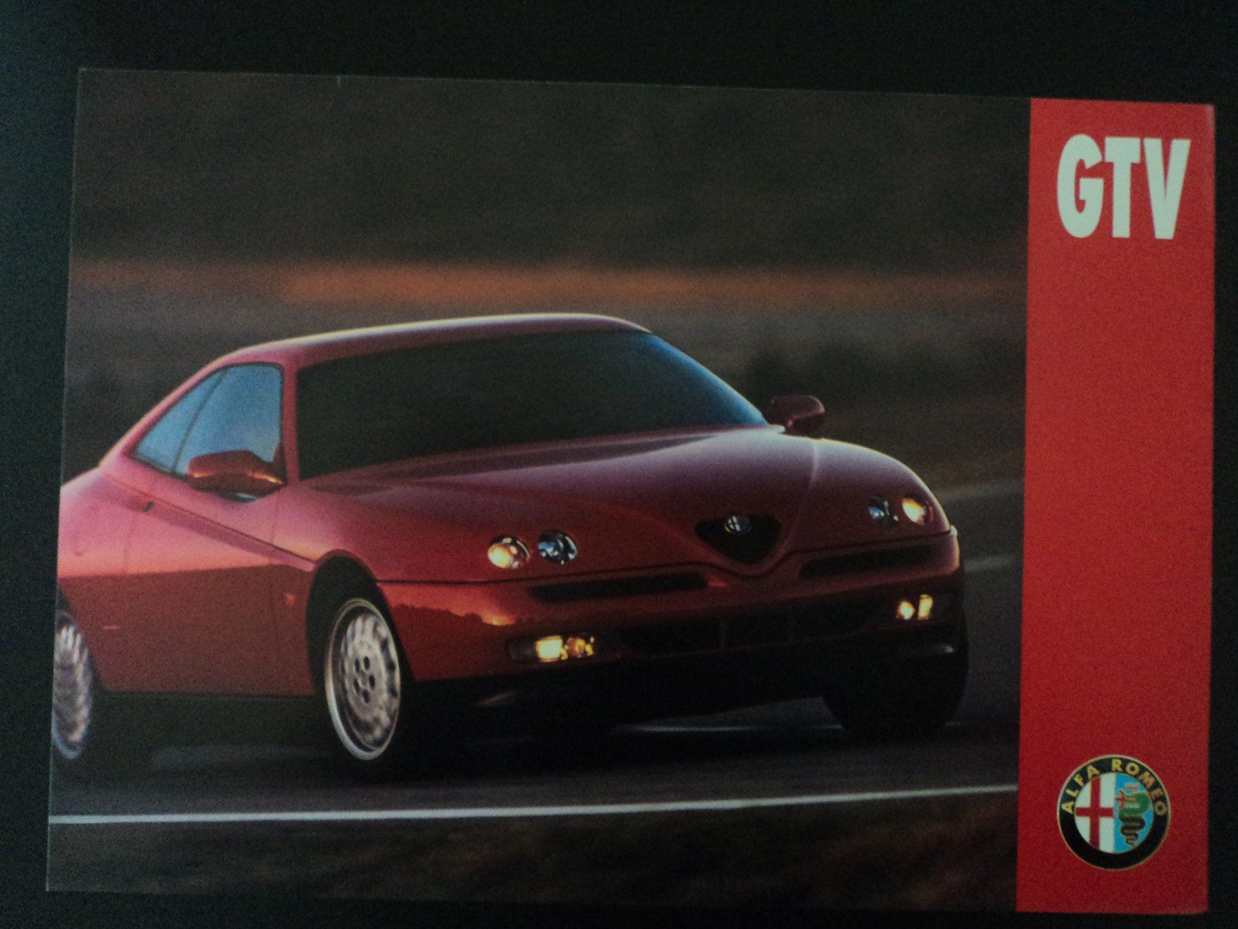Alfa Romeo Documenti: Prospekt Alfa Romeo GTV – Usato da Schwarzenburg venduto da modelCARama