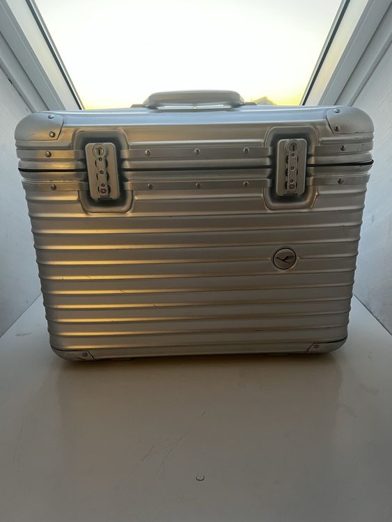 Rimowa Topas Aluminium Pilotenkoffer Lufthansa 34L (Gebraucht) in ...