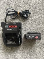 Bosch AL 1820 CV Ladegerät mit 14.4V Compact Akku (Li-Ion)