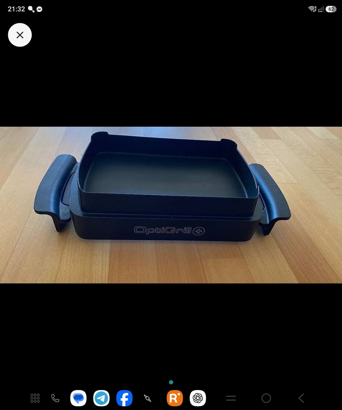Tefal Küchengeräte: Tefal OptiGrill Snacking und Baking Tray. 1 Mal benutzt – Neu (gemäss Beschreibung) aus Bolligen von teqila211