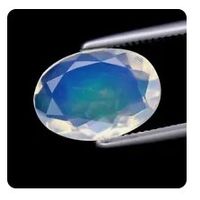 Vrai 1.12 ct Edelopal Welo Opal Äthiopien Oval Edelstein