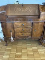 Sekretär mit Intarsien, Holz, guter Zustand