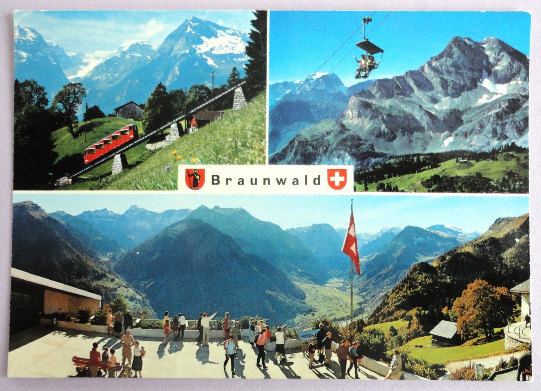 Ansichtskarten: Braunwald – Gebraucht aus Fétigny von Billy2miny