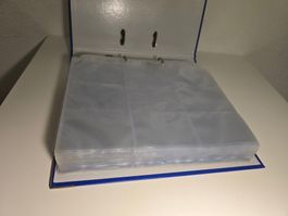 Ordner + 100x Ultra Pro 9er-Karten-Sheets -> Für 1800 Karten