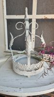 shabby- chic Dekokrone mit Schale