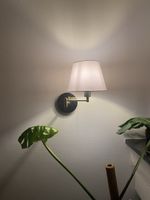 2x Wandlampe gold, schwenkbar - super cozy!