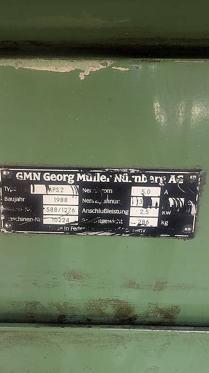 Alle Maschinen: Rectifieuse planeuse Georg Müller – Gebraucht aus Ménières von cvt_mecanique_1533 4