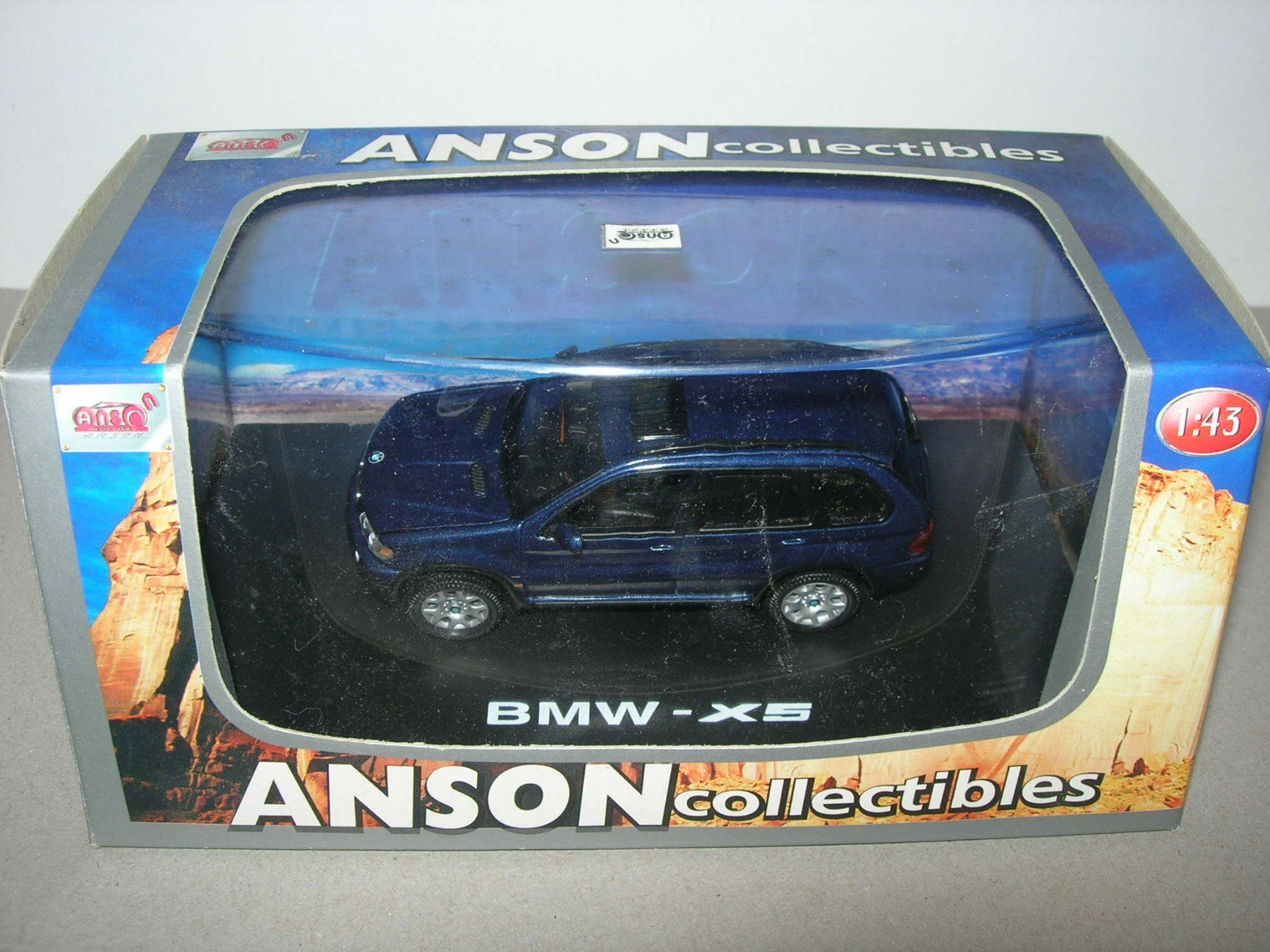BMW Modellini d'auto: BMW X5  * Anson 1.43 – Nuovo e nell'imballaggio originale da Hornussen venduto da Amw 8