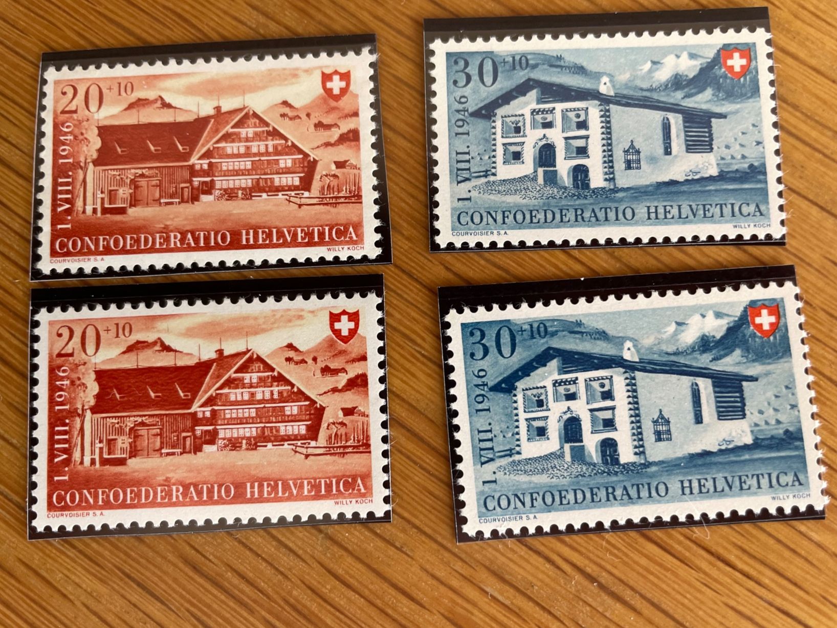 Tous les timbres: PP 1946** en double – D'occasion à Sonceboz-Sombeval par Comment2