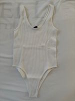 Gerippter Body in weiss