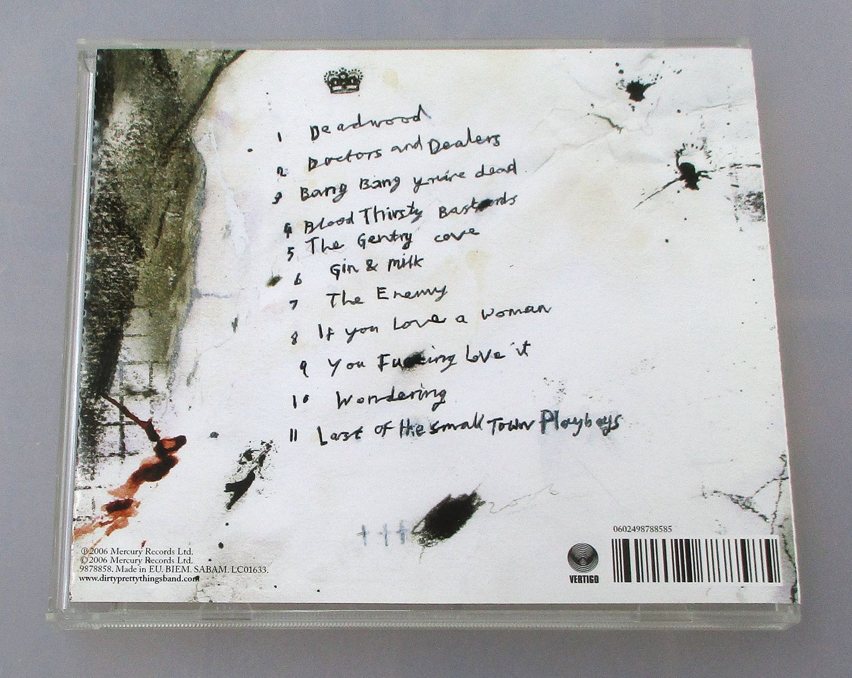 CD: DIRTY PRETTY THINGS - Waterloo To Anywhere – Usato da Wattwil venduto da Muriel11 1