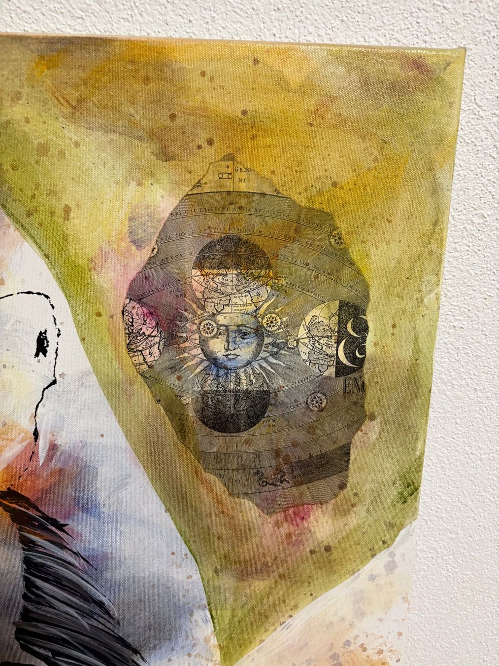 Gemälde: 76.5x102/ handgemaltes Acryl Gemälde – Gebraucht aus Ottenbach von TimelessEmotions. 5