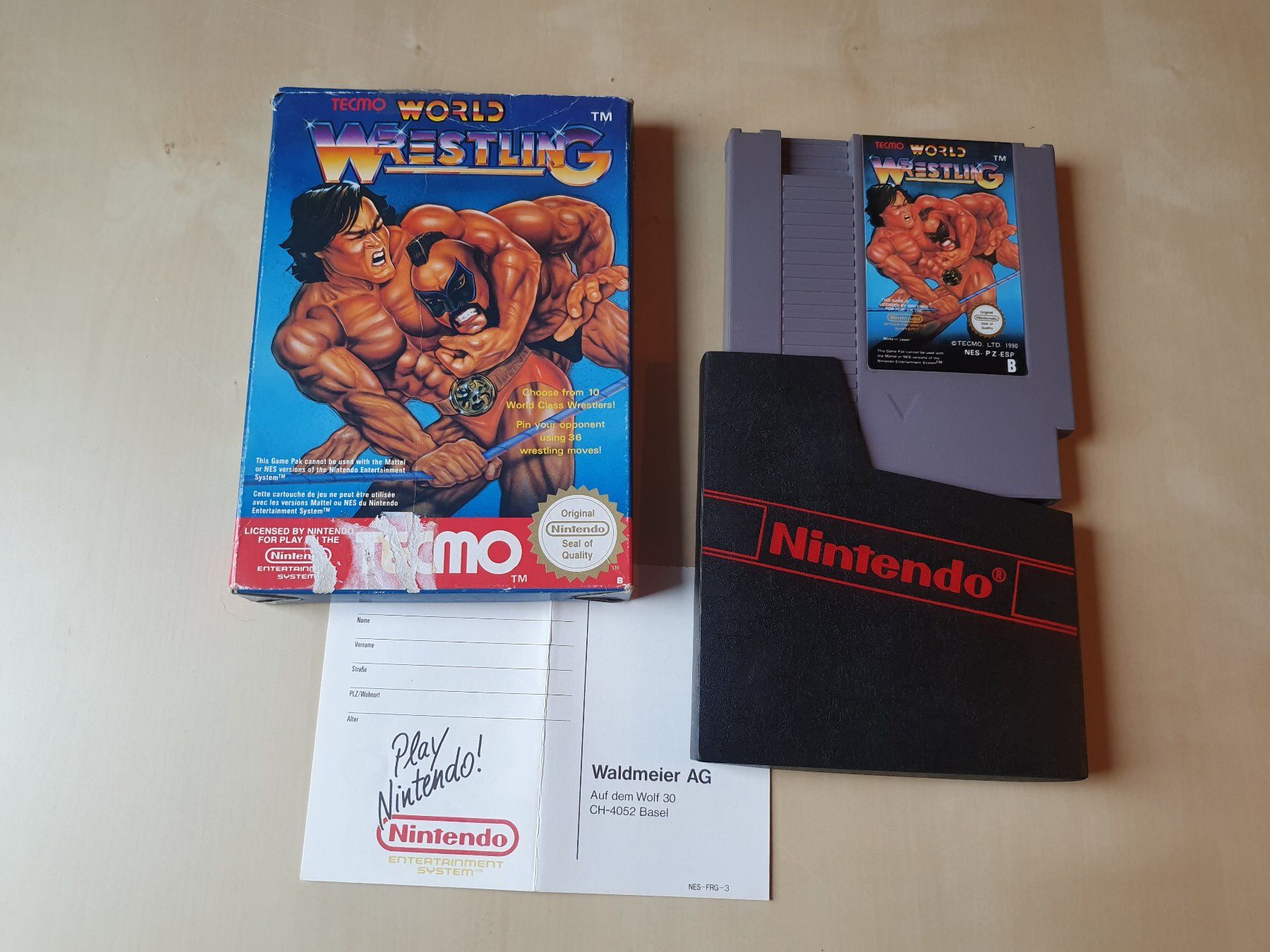 Nintendo Giochi: Tecmo World Wrestling – Usato da Stansstad venduto da collectorsshop 6