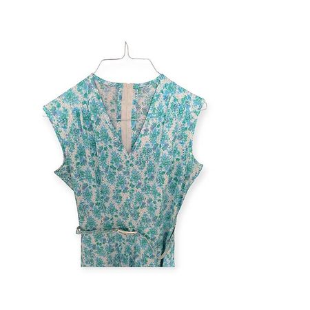 Wunderschönes Vintage Sommerkleid  Florales Muster