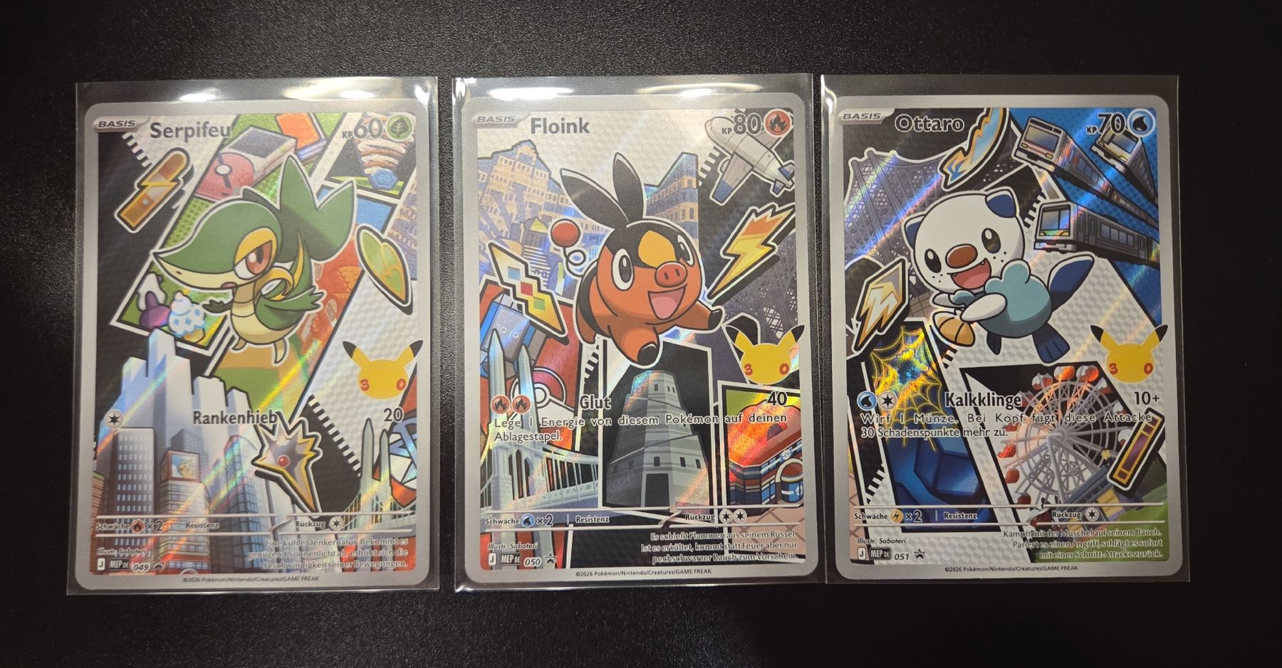 Pokémon Carte collezionabili: Pokemon Erste Partner Kollektion Promos Einall Starter DE – Nuovo (secondo la descrizione) da Wittenbach venduto da AS727