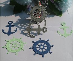 Neues Stanzschablonen-Set Anker und Steuer