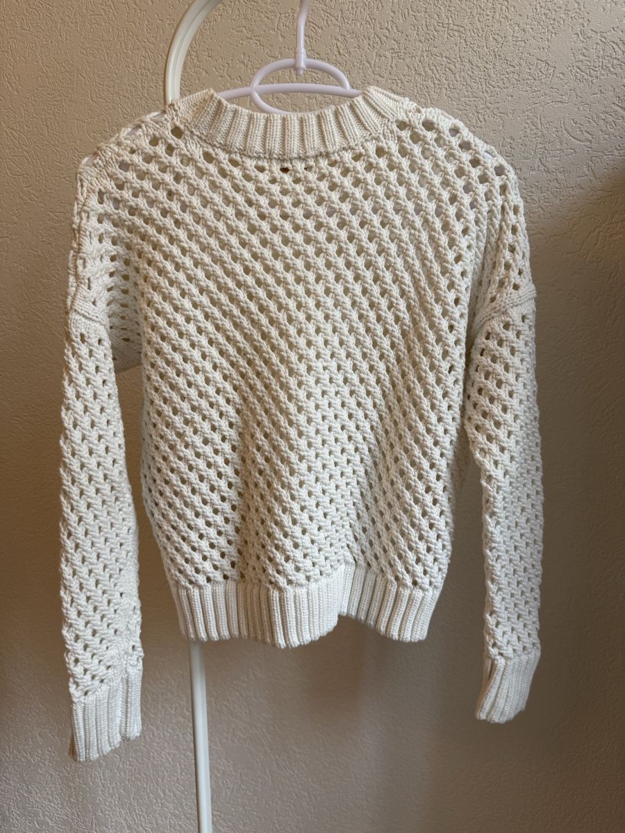Kookai Maglioni & Felpe: Pull maille blanc cassé Kookai, t.XS/34 – Usato da Tavannes venduto da Thriftshop 1