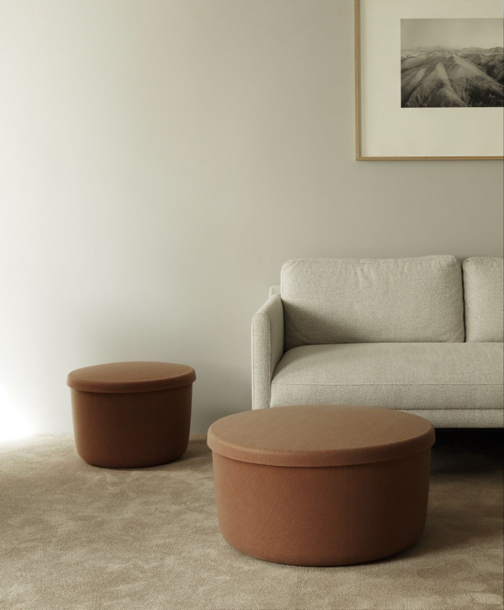 Normann Copenhagen Sgabelli: Hocker Hide von normann Copenhagen – Nuovo e nell'imballaggio originale da Interlaken venduto da solange02 1