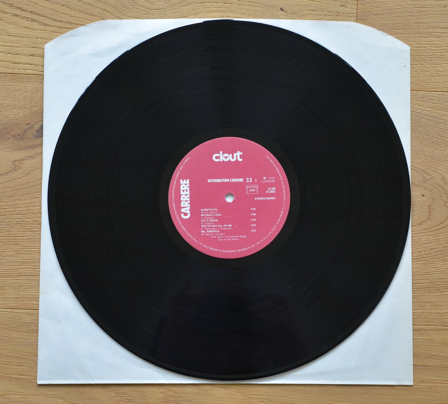 Vinyles: Clout - Substitute – D'occasion à Glarus par Zigerfrigg 2
