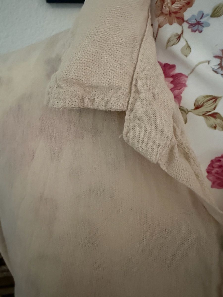 Camicette: Leinen Bluse weit beige Neu Gr S/M – Nuovo (secondo la descrizione) da Schönenberg ZH venduto da Pfupfli1 2