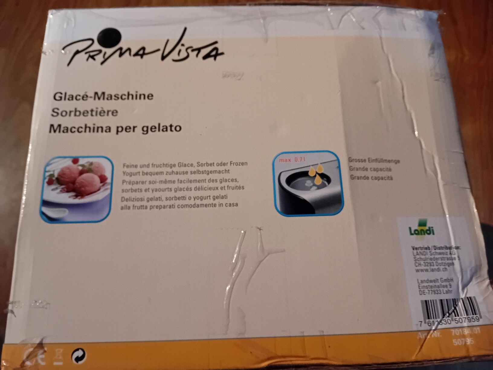Elettrodomestici da cucina: Glace-Maschine Neu und OVP – Nuovo e nell'imballaggio originale da Dussnang venduto da kevin0812 2