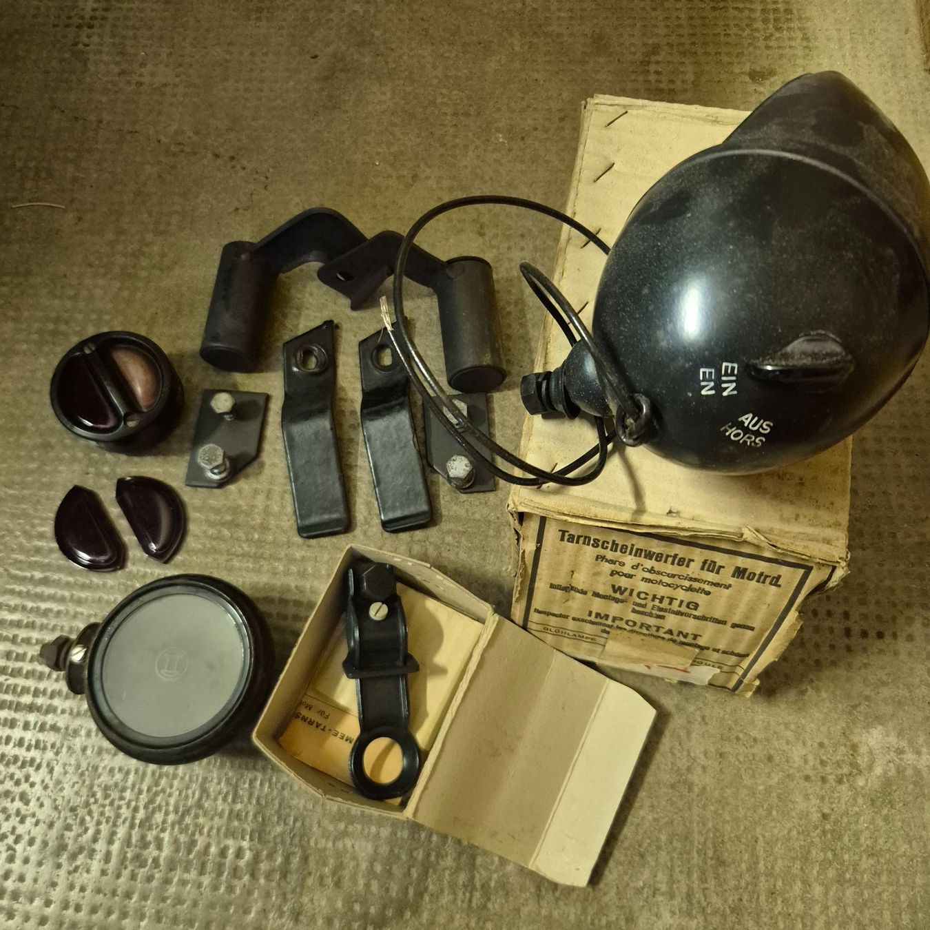 Scheinwerfer: Scintilla  Bosch  Condor Lanz Bulldog – Gebraucht aus Hüswil von jap03