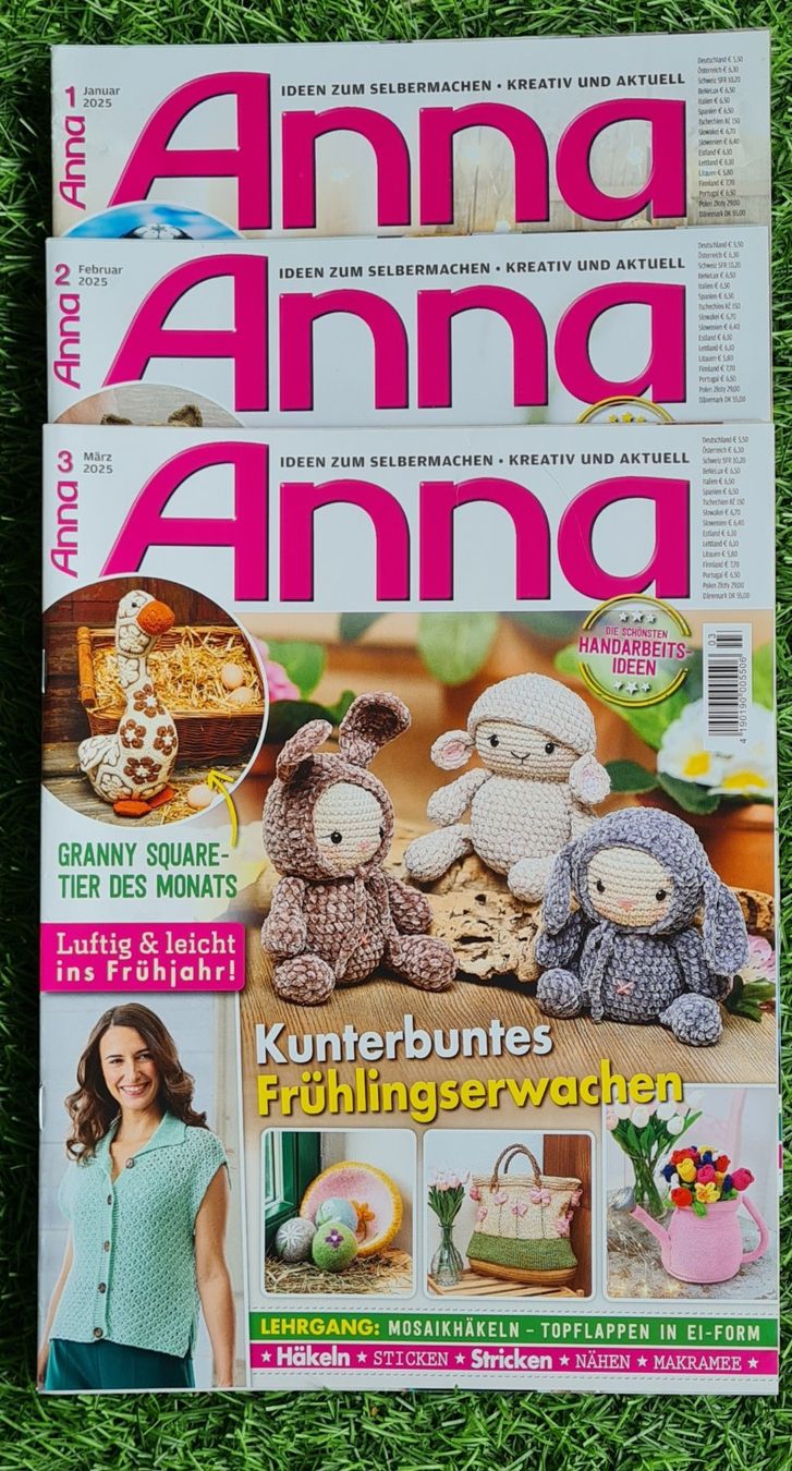 Zeitschriften & Magazine: Anna, 3x – Gebraucht aus LAUSANNE von clopsy