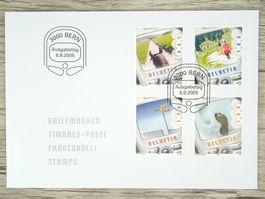 TR15 Enveloppe + Timbre Suisse 2005
