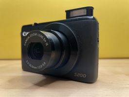Canon PowerShot S200 Zoomkamera Reisekamera