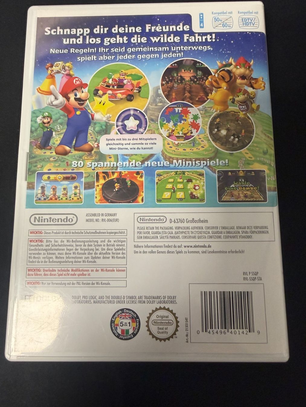 Nintendo Spiele: Mario Party 9 - Wii - Wii U – Gebraucht aus Pont-de-la-Morge von Darfal 2