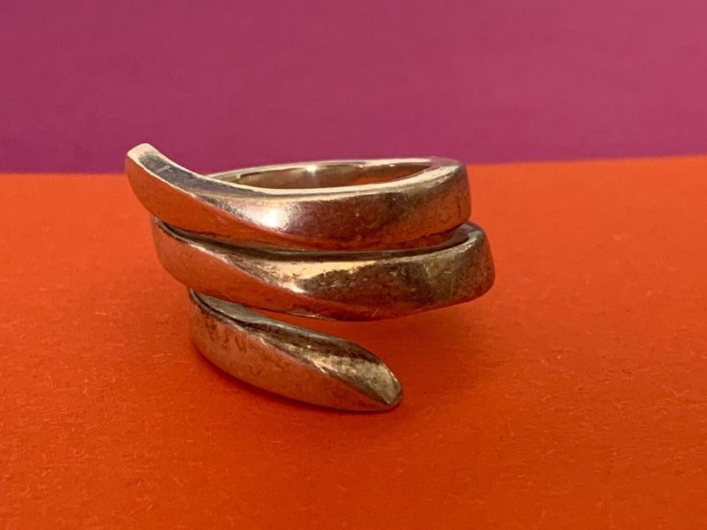 Ringe: Silberring sprirale 3 fach (54) – Gebraucht aus Dittingen von Bijoubelle 2